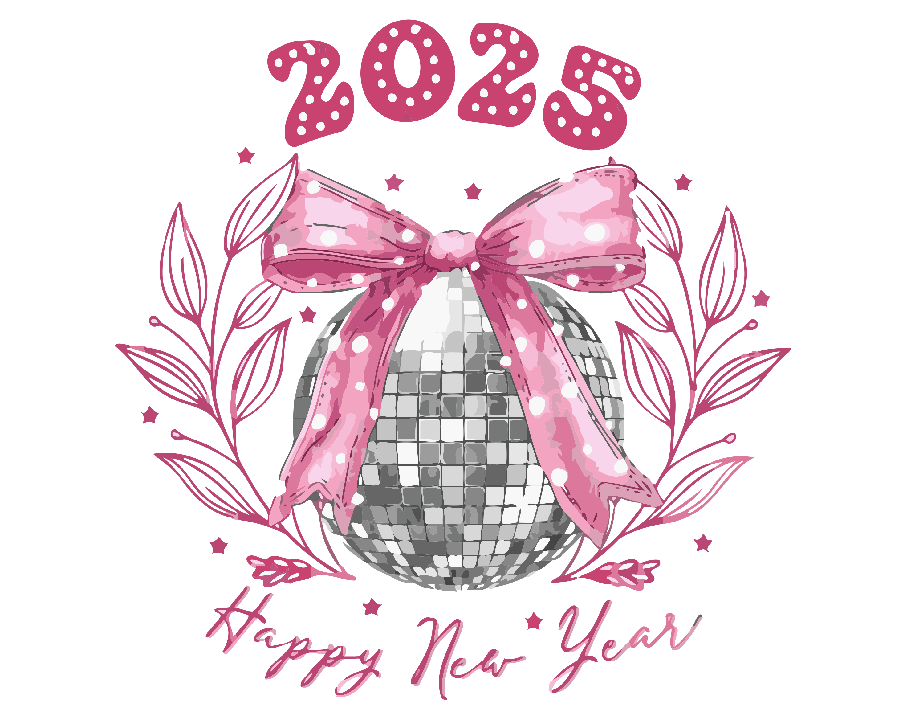 Happy New Year 2025 Free PNG koalagp