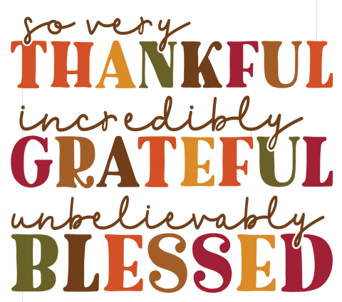 Thankful 1 - Free SVG