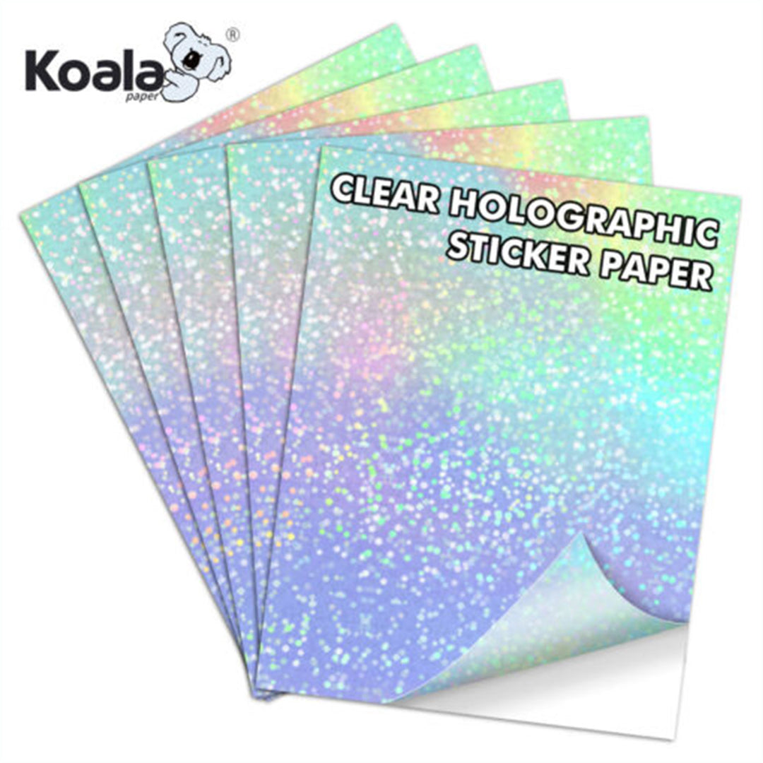 A-SUB Clear Sticker Paper for Inkjet Printers - Waterproof Transparent  Printable Vinyl Sticker Paper - 15 Sheets 8.5x11 Inch Glossy Clear Label  Paper for Custom Stickers, Decals : : Stationery & Office