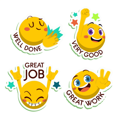 Positive Star PNG - Encouragement Series