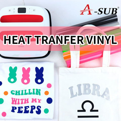 A-SUB Basic Color Heat Transfer Vinyl Roll 12"*8ft