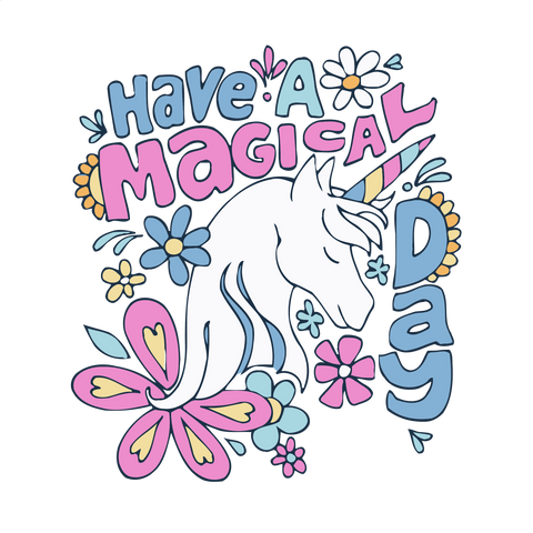 Magical Unicorn Day Design