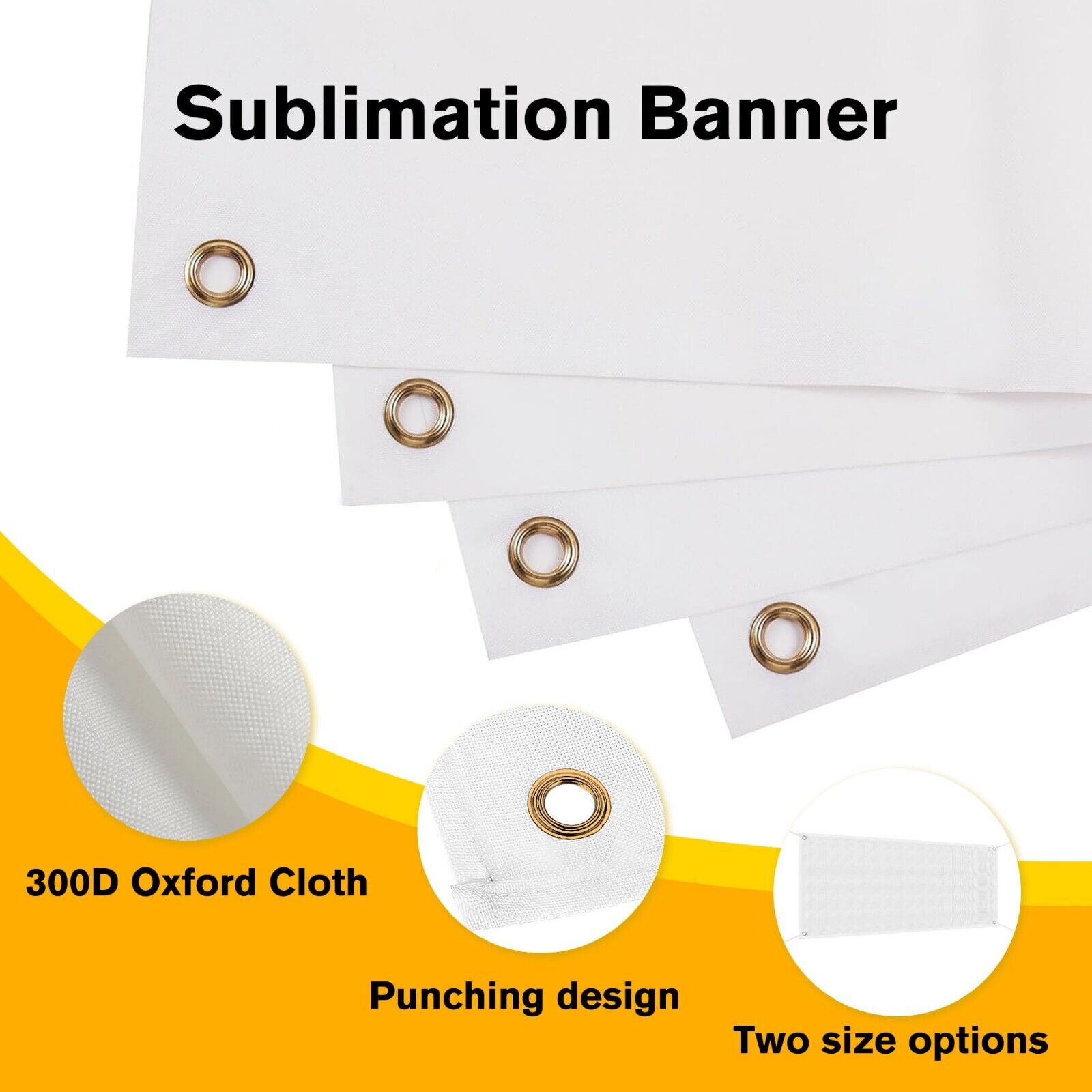 Koala Sublimation Banner Blank Polyester Canvas Large Banner Signs