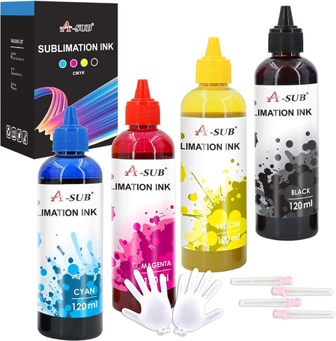 Asub  Sublimation Ink  4x120ML