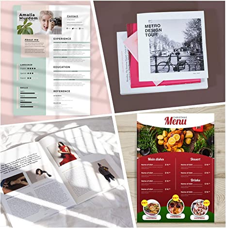 Koala 180gsm Photo Paper Matte Coated 8.5X11 Inches Compatible with Inkjet Printer 100 Sheets 48lb