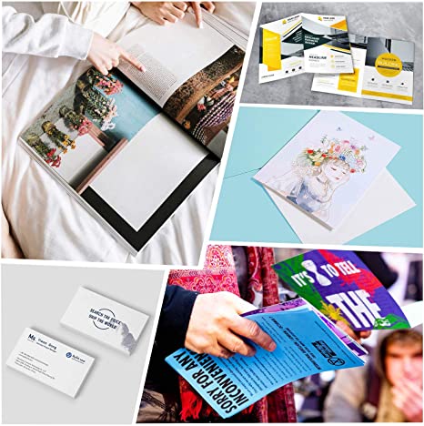 Koala 180gsm Double-side Matte Photo Paper 8.5X11 Inches Compatible with Inkjet Printer 48lb