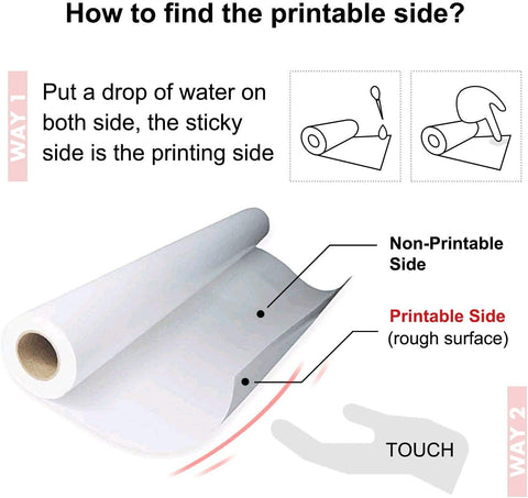 A-SUB 105gsm Sublimation roll 13"x110'/13"x300'