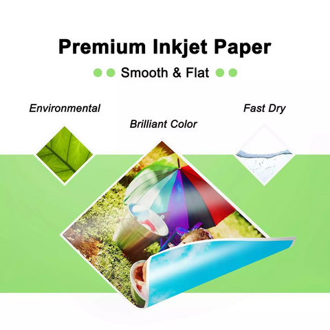 Koala Double Sided Glossy Photo Paper 120gsm 32lb 8.5x14 inches For Inkjet Printers