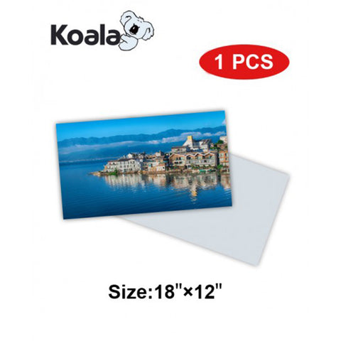 Koala Sublimation Blank Aluminum Photo Panel 12x18 inches 1 Pcs