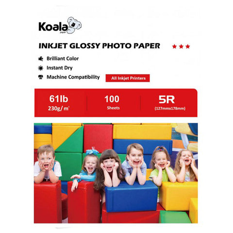 Koala 230gsm High Glossy Photo Paper Used For Inkjet Printers 61lb