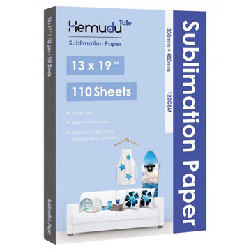 Hemudu Sublimation Transfer Paper 122gsm 110 Sheets for any Inkjet