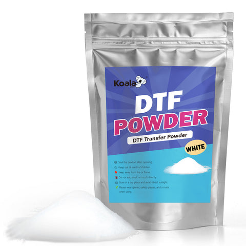 Koala DTF Transfer Powder 35.3oz 1kg  (Coarse White)