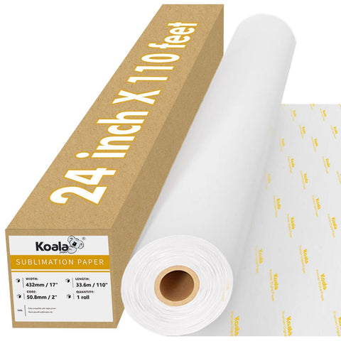 Koala 105gsm Sublimation Paper 24"x110'