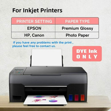 Koala Glossy Photo Paper for Inkjet Printer 100 Sheets 200gsm