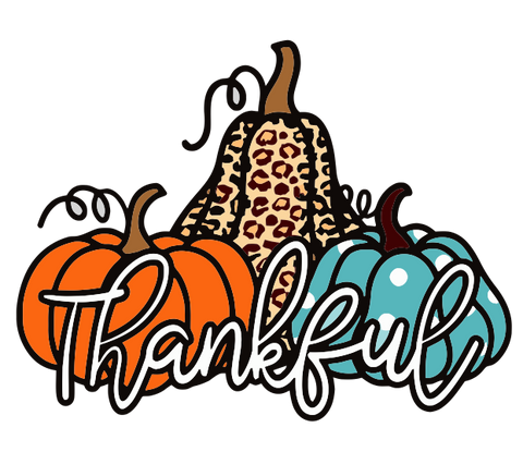 Thankful 4 - Free SVG