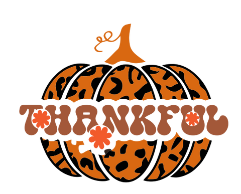 Thankful 6 - Free SVG